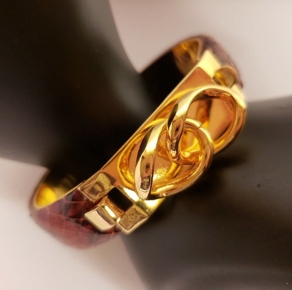 Vintage 1980s Mannelli Florence Bangle Bracelet